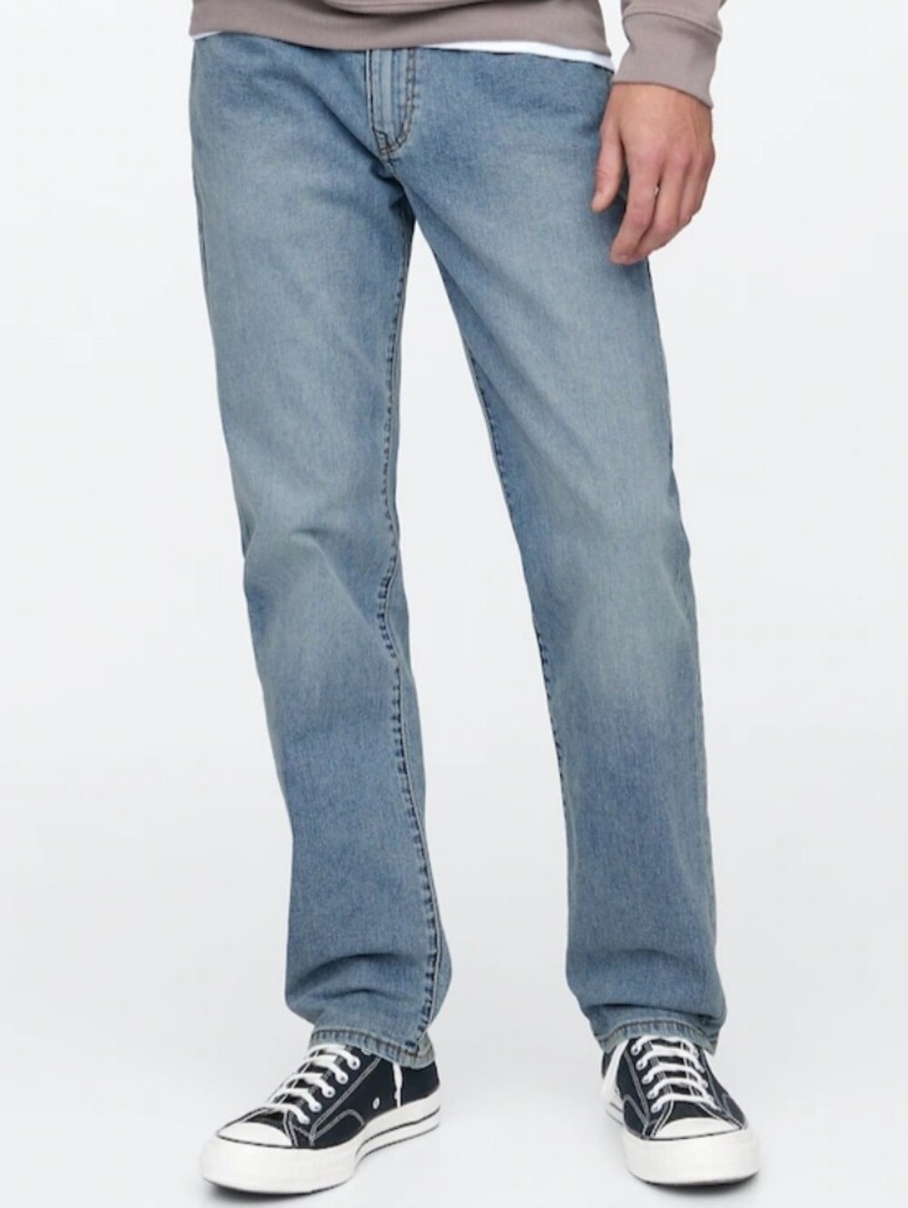 NWT GAP Boys stretch straight denim jeans Size 12 REG